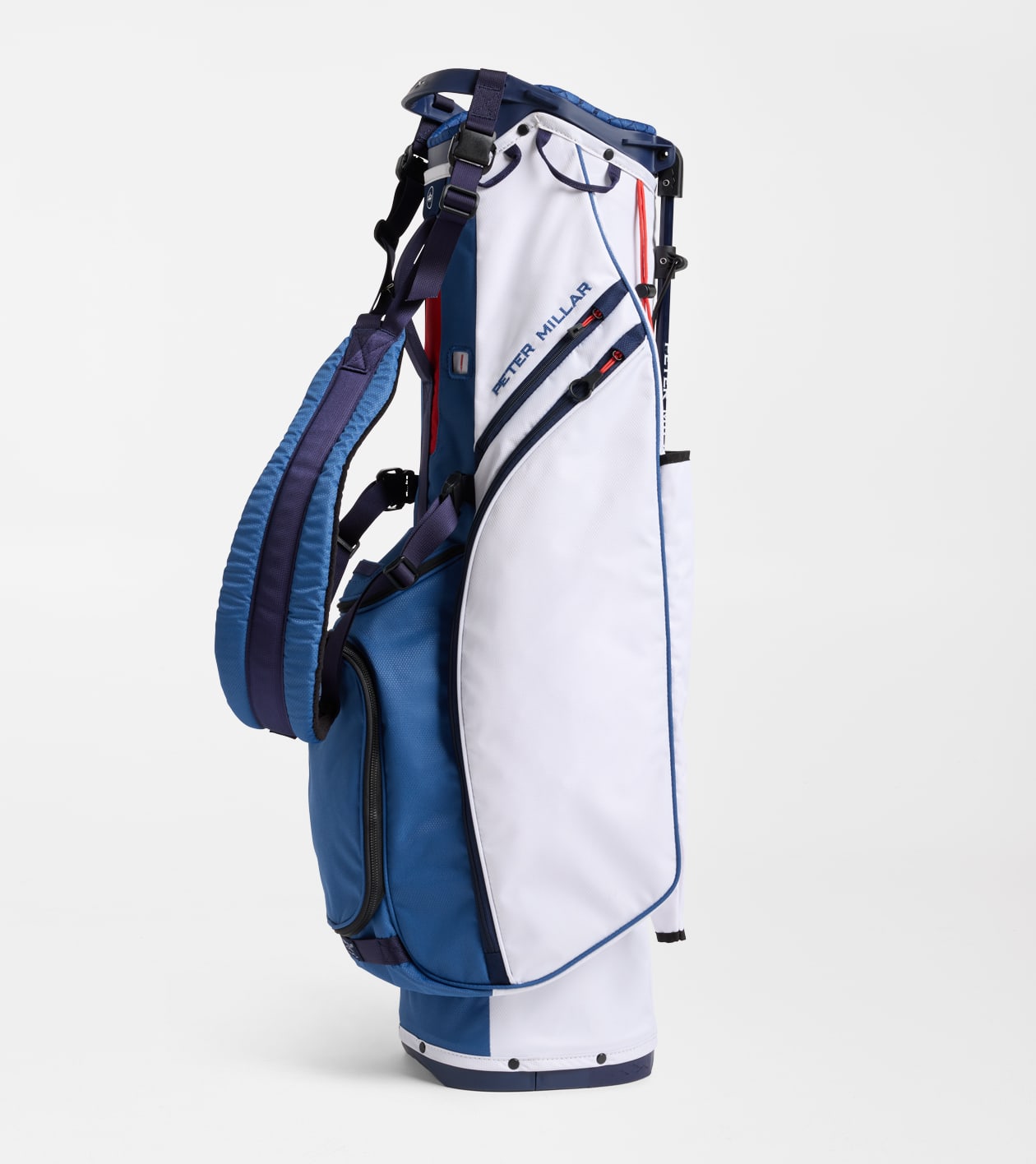 Eclipse Golf Bag in WHITE/SPORT NAVY - Alternate Image 4