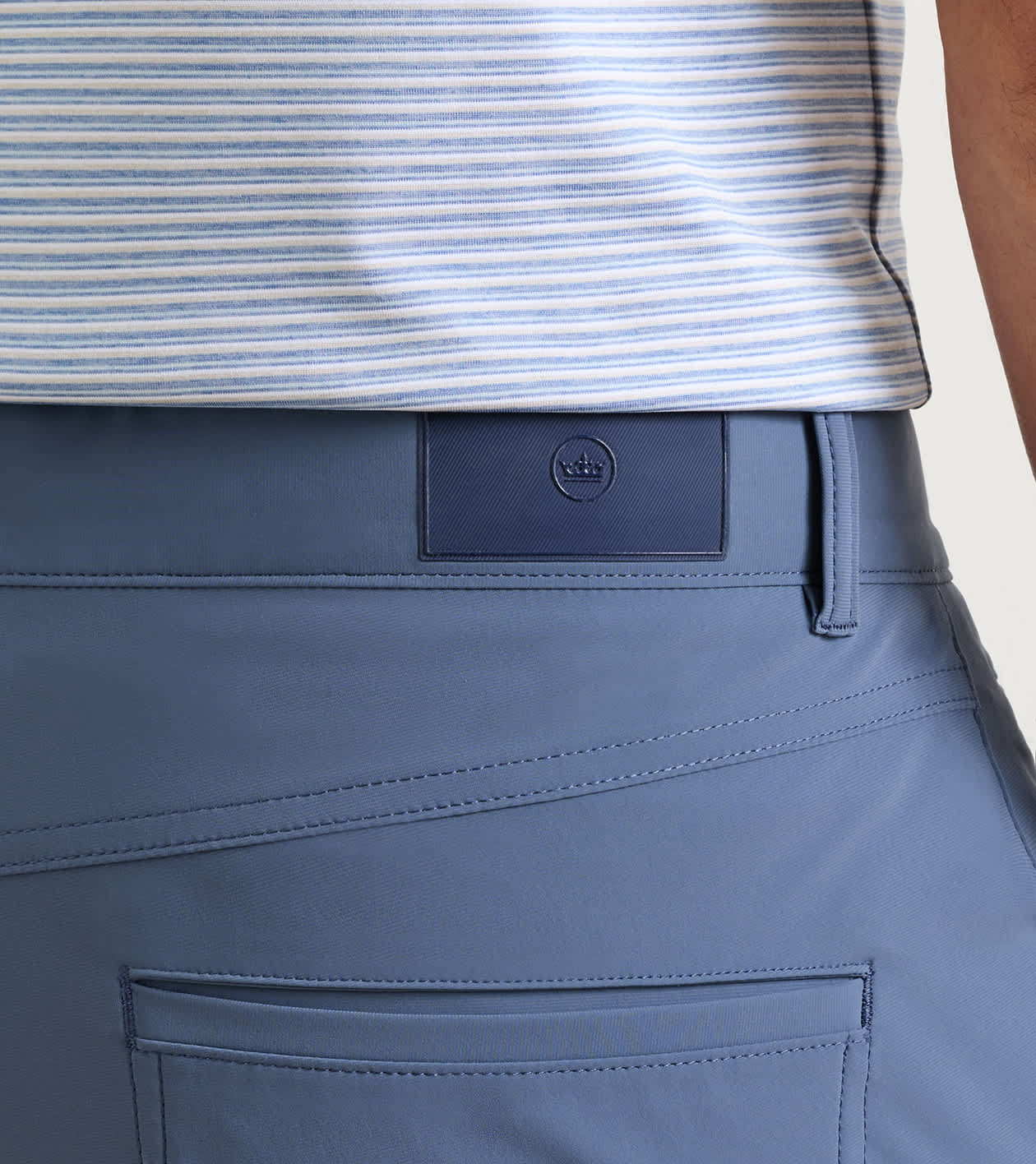 Bingham Performance Five-Pocket Pant in CADET - Alternate Image 3