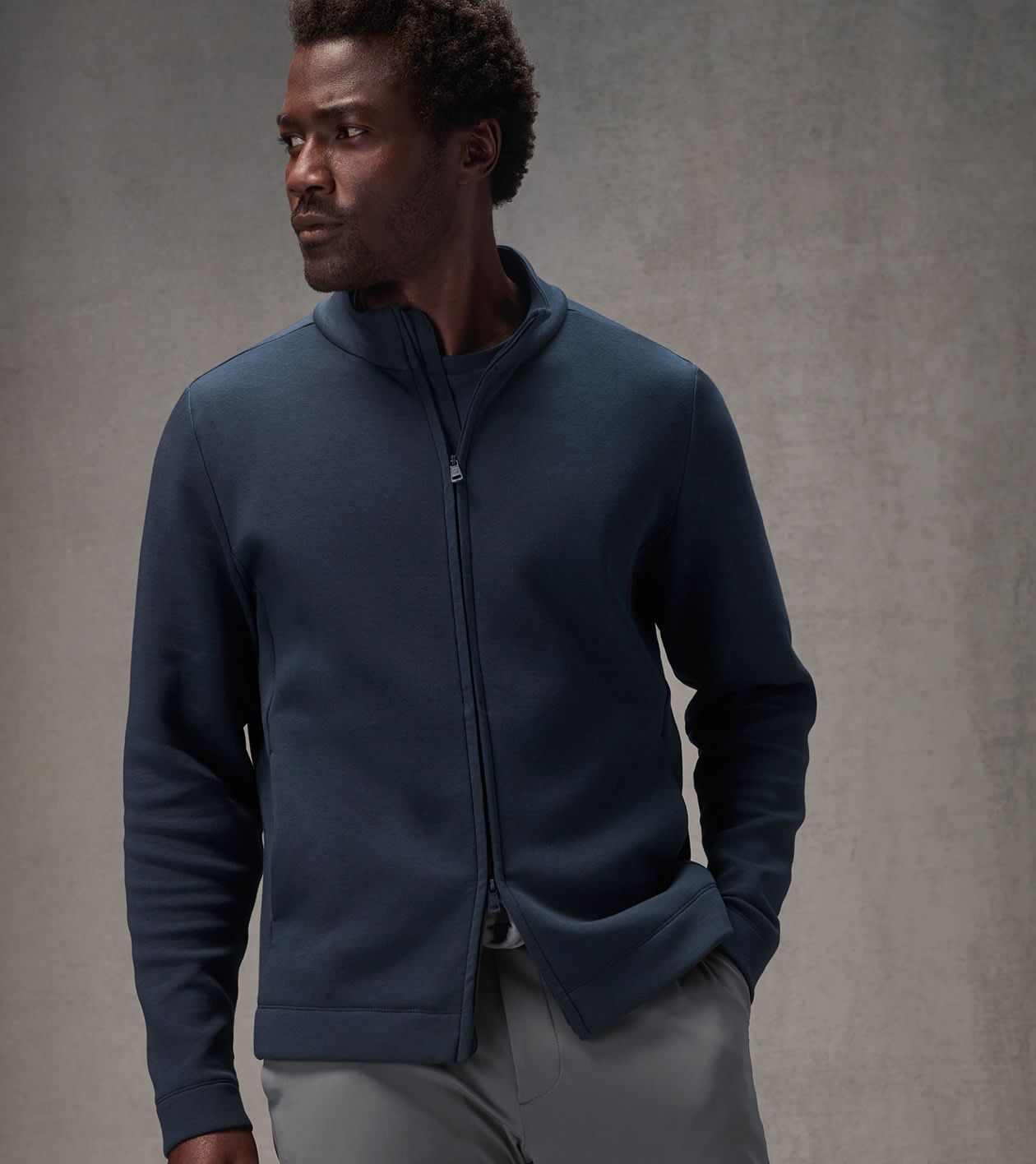 Pursuit Knit Full-Zip in PROVIDENCE BAY - Alternate Image 4