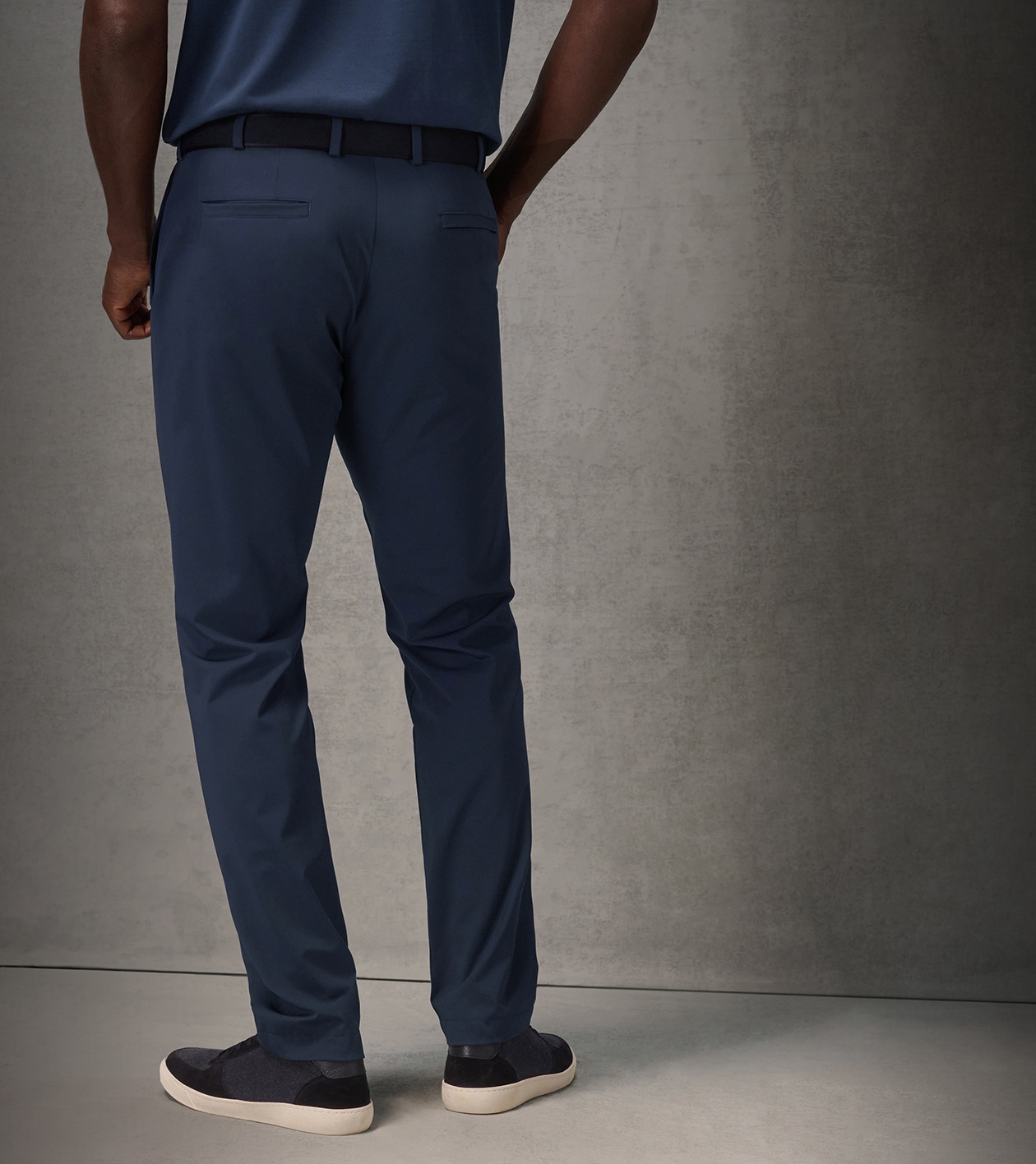 Pursuit Performance Flat-Front Trouser in PROVIDENCE BAY - Alternate Image 2