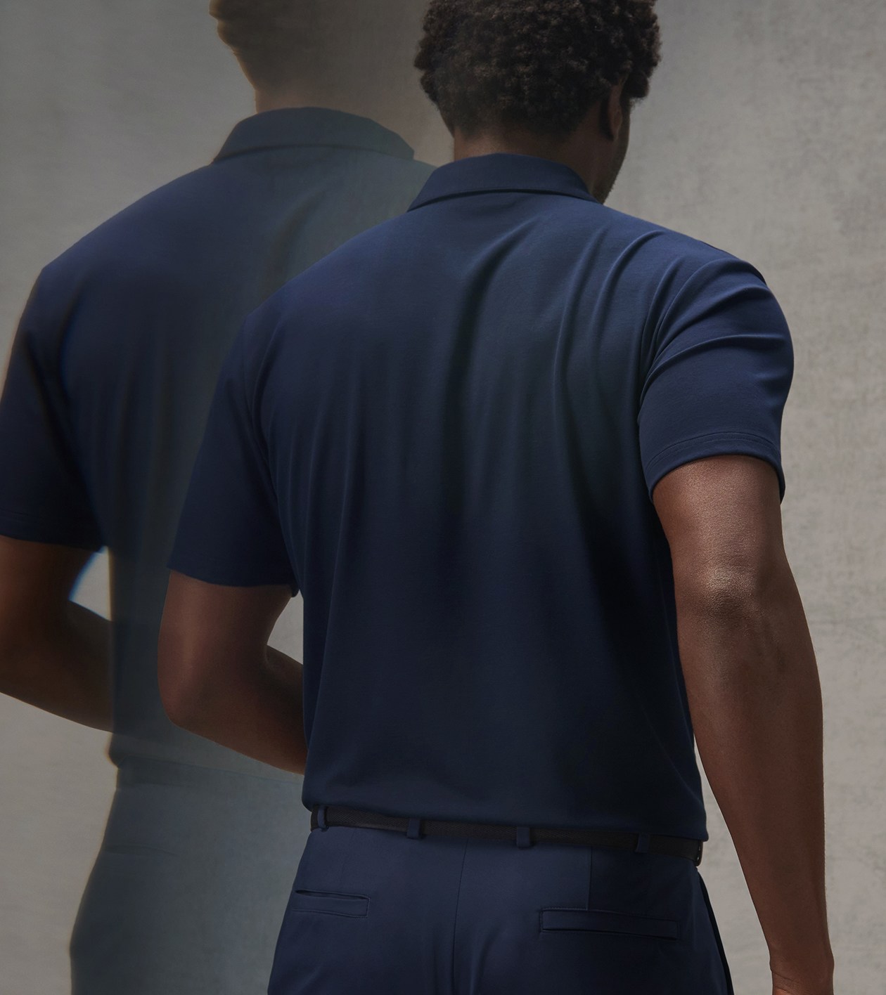 Pursuit Short-Sleeve Piqu&eacute; Polo in PROVIDENCE BAY - Alternate Image 2