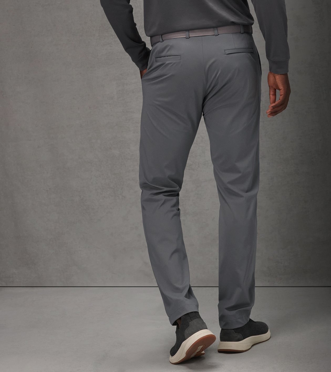 Pursuit Performance Flat-Front Trouser in CITYSCAPE - Alternate Image 2