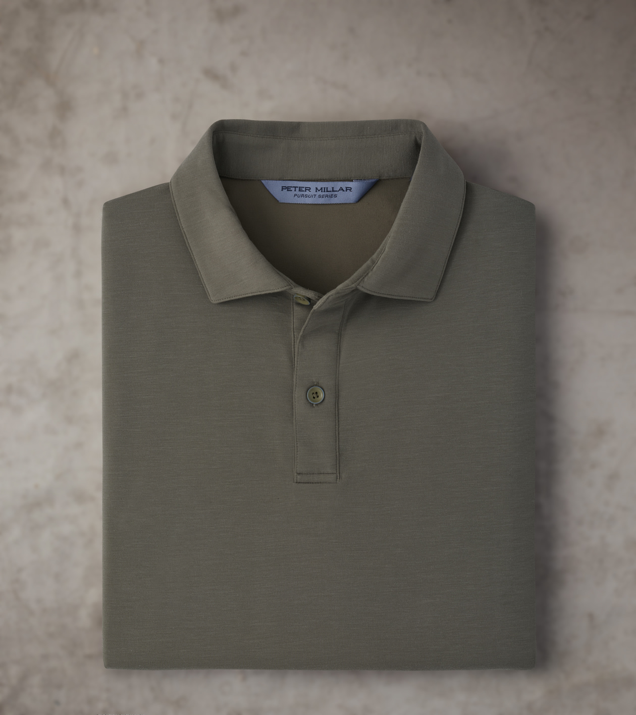 Pursuit Short-Sleeve Piqu&eacute; Polo in SHADED SPRUCE - Alternate Image 1