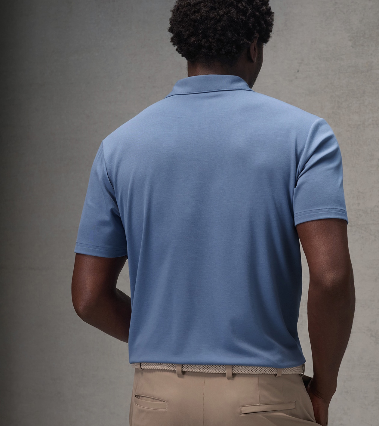 Pursuit Short-Sleeve Piqu&eacute; Polo in HUDSON BAY - Alternate Image 3