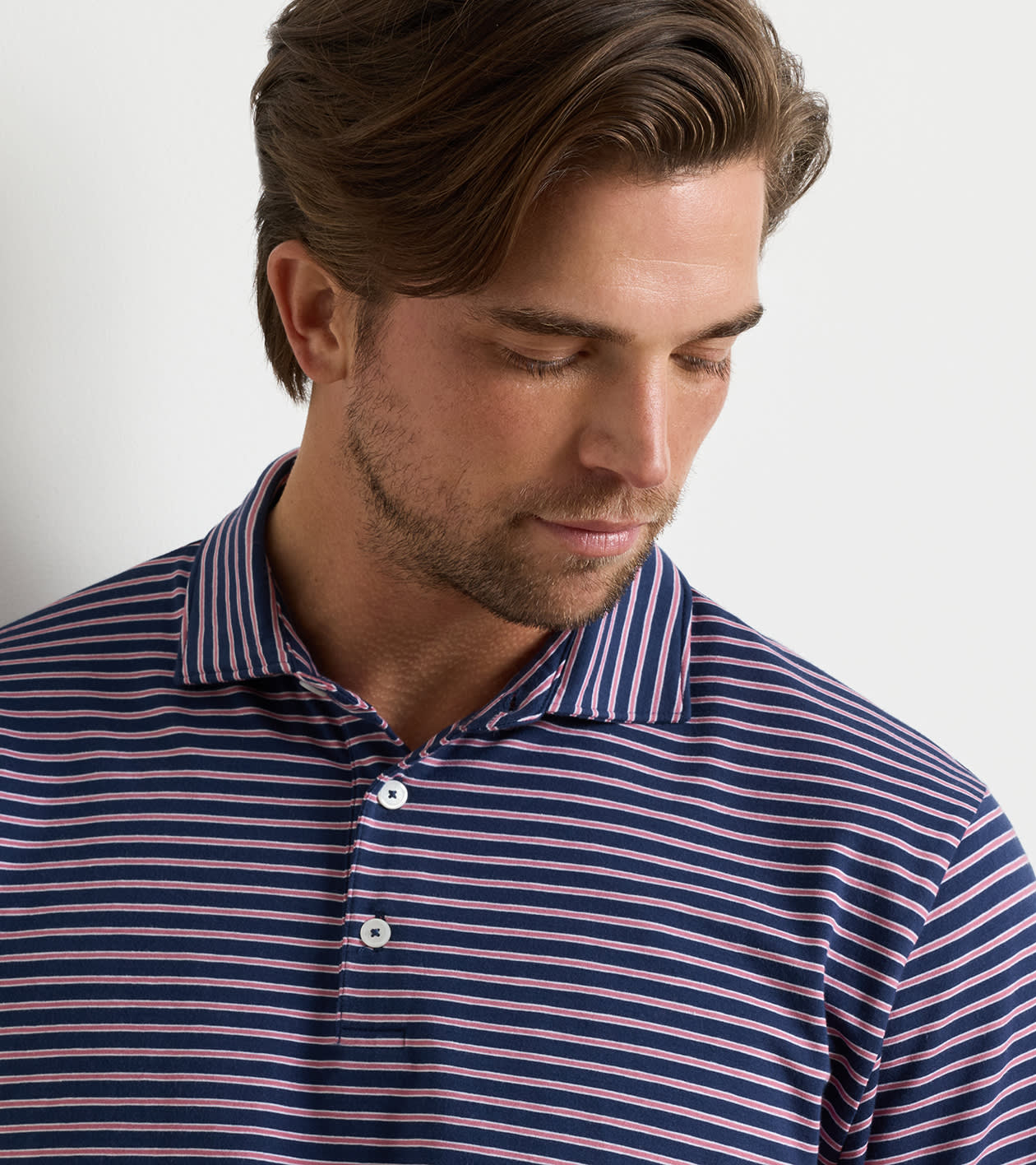 Tripp Crown Flex Cotton Short-Sleeve Polo - Alternate Image 3