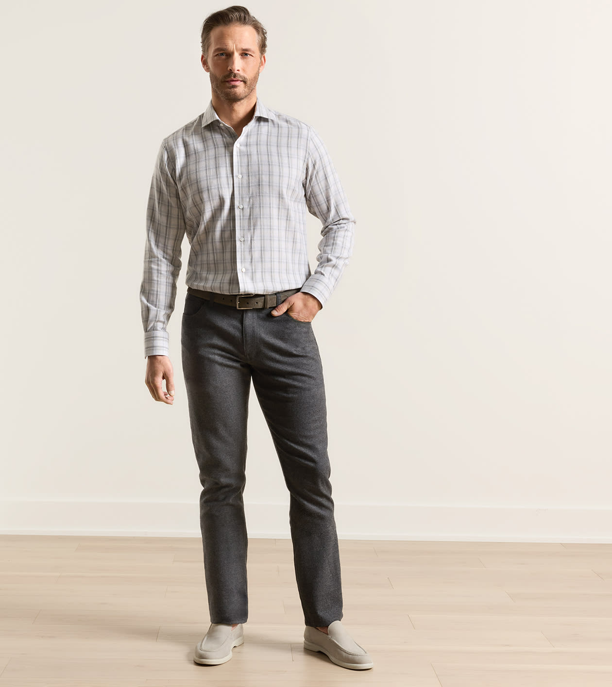 Excursionist Flex Alpine Five-Pocket Trouser in IRIDIUM - Alternate Image 1