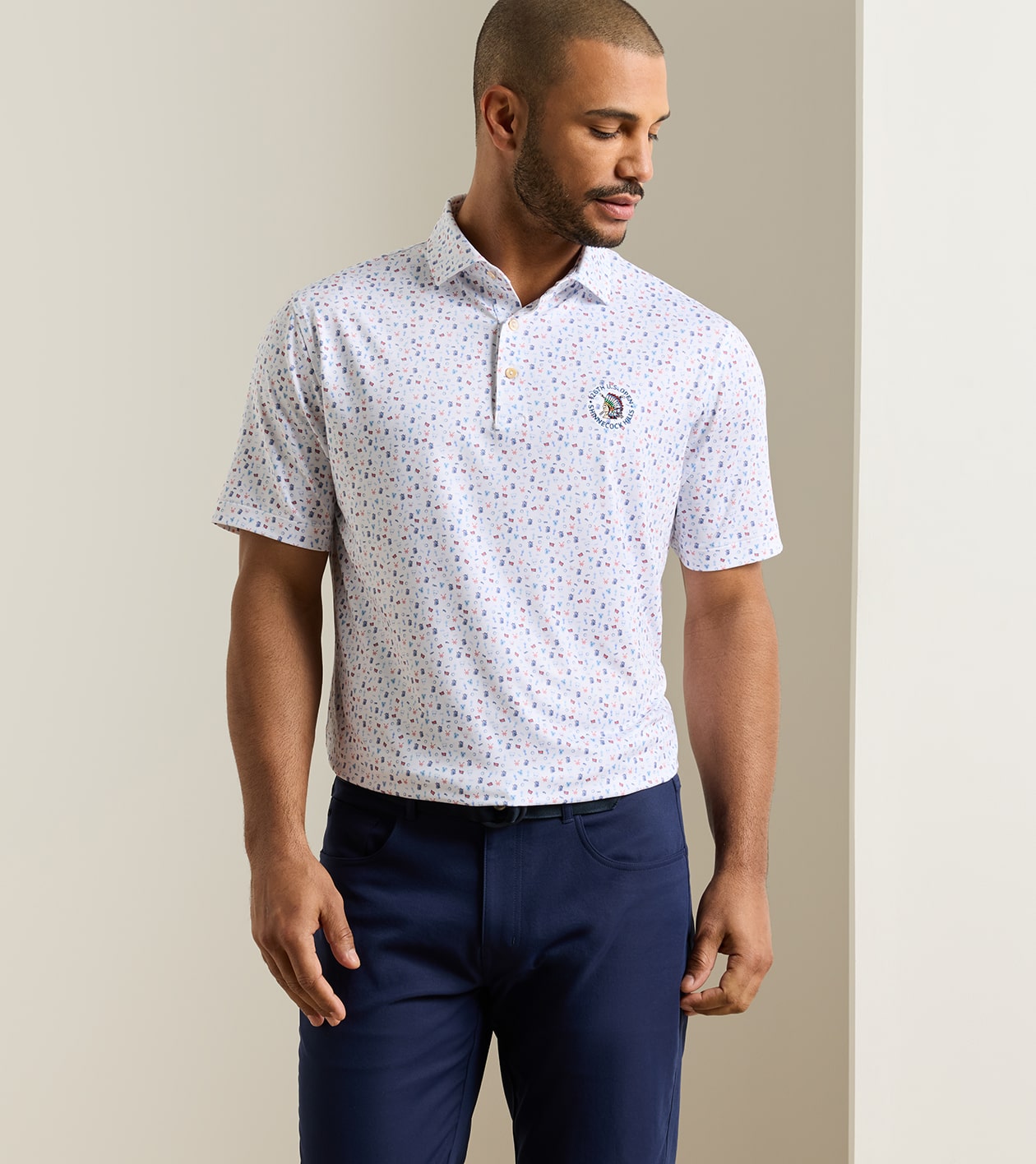 126th U.S. Open Performance Polo in White - Alternate Image 1