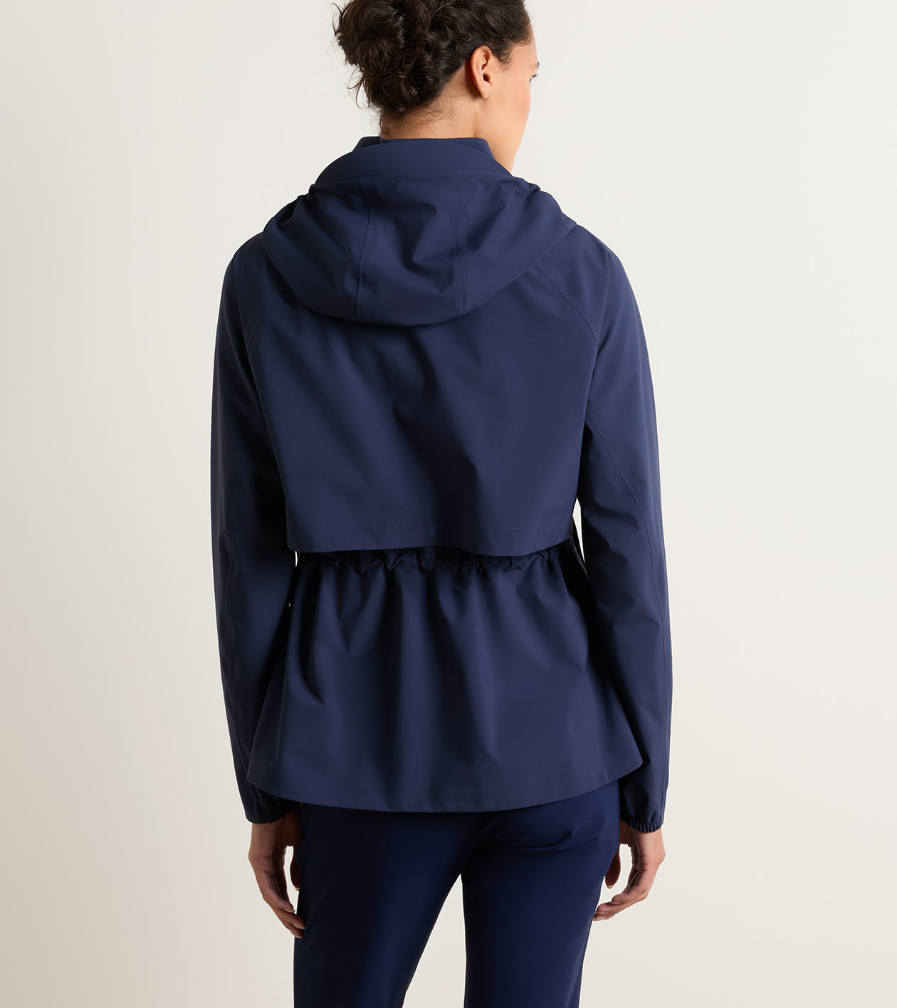 Surrey Waterproof Rain Jacket in Navy - Alternate Image 2