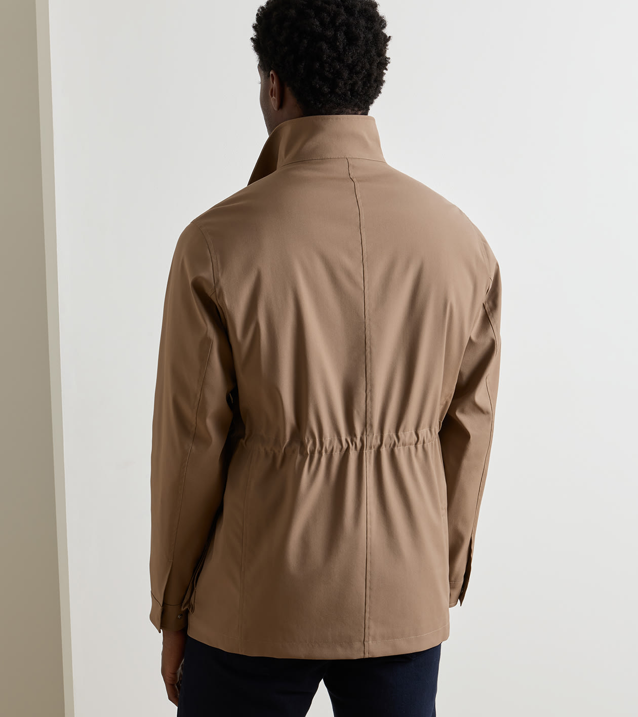 Wooster City Coat in POPLAR BROWN - Alternate Image 2