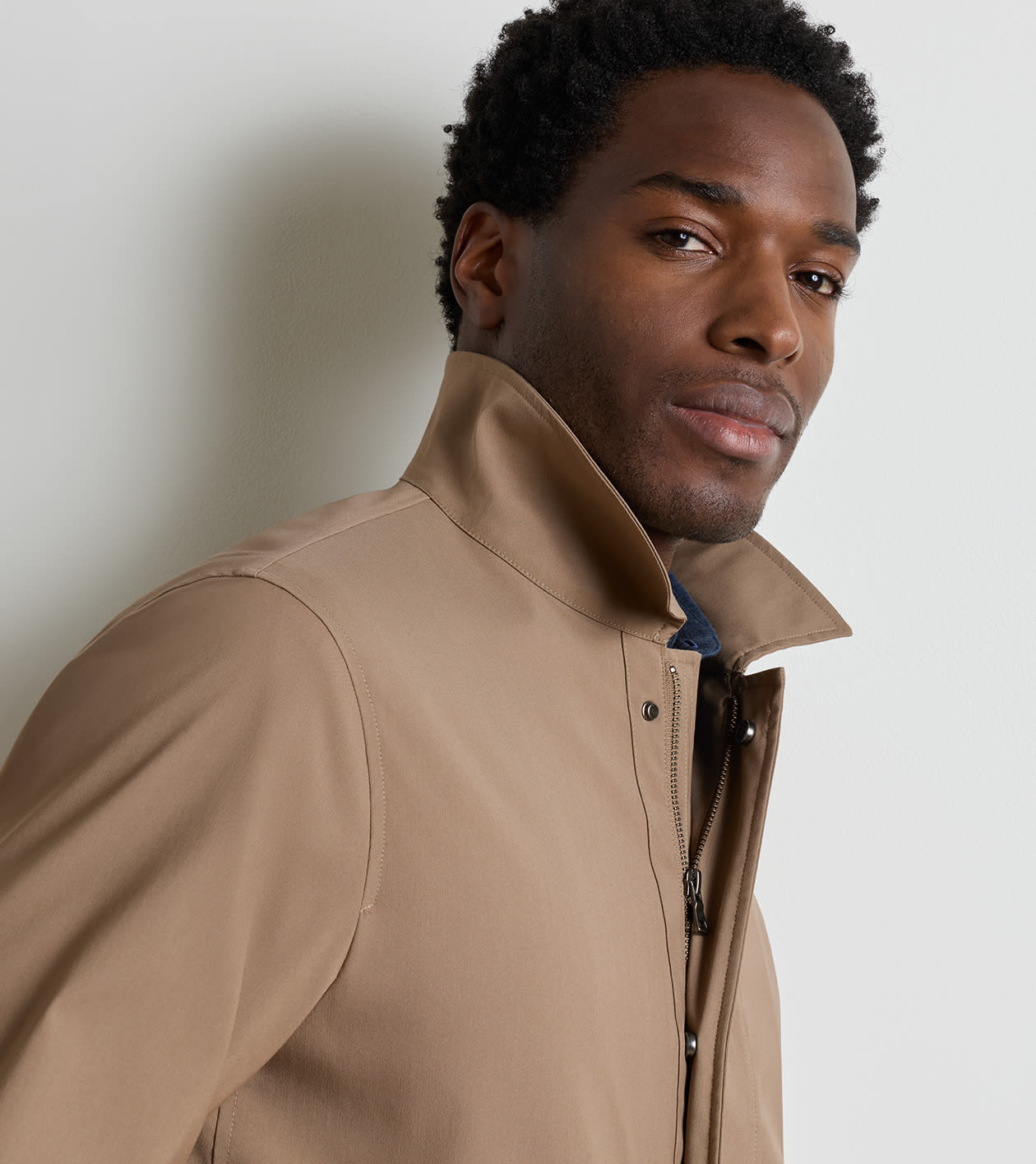 Wooster City Coat in POPLAR BROWN - Alternate Image 4