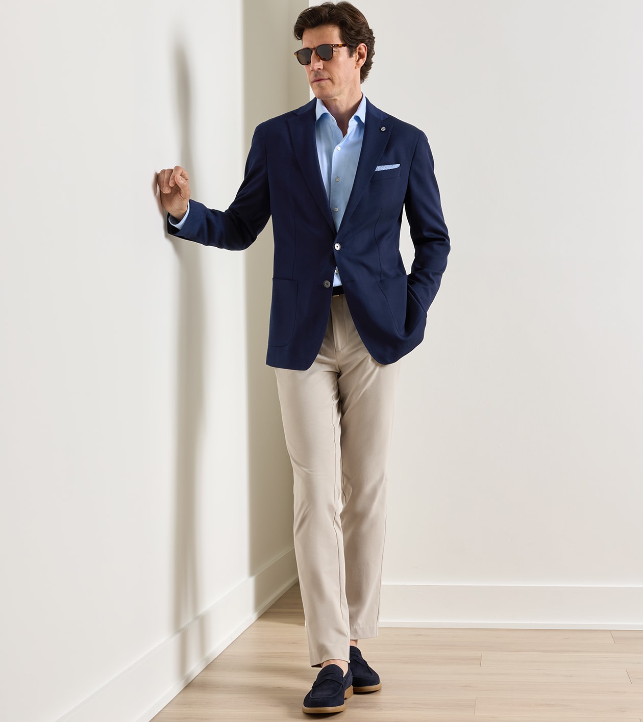 Excursionist Flex Blazer in Navy - Alternate Image 1