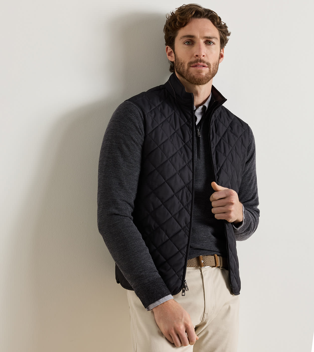 Essex Gilet in Black - Alternate Image 1