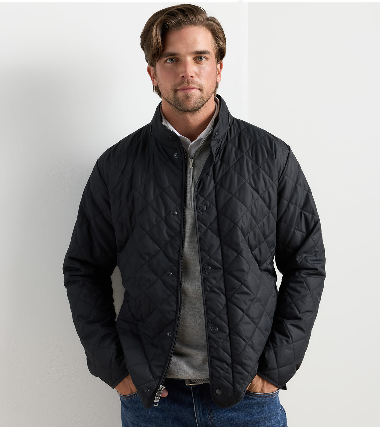Suffolk Coat in Black - Alternate Image 1