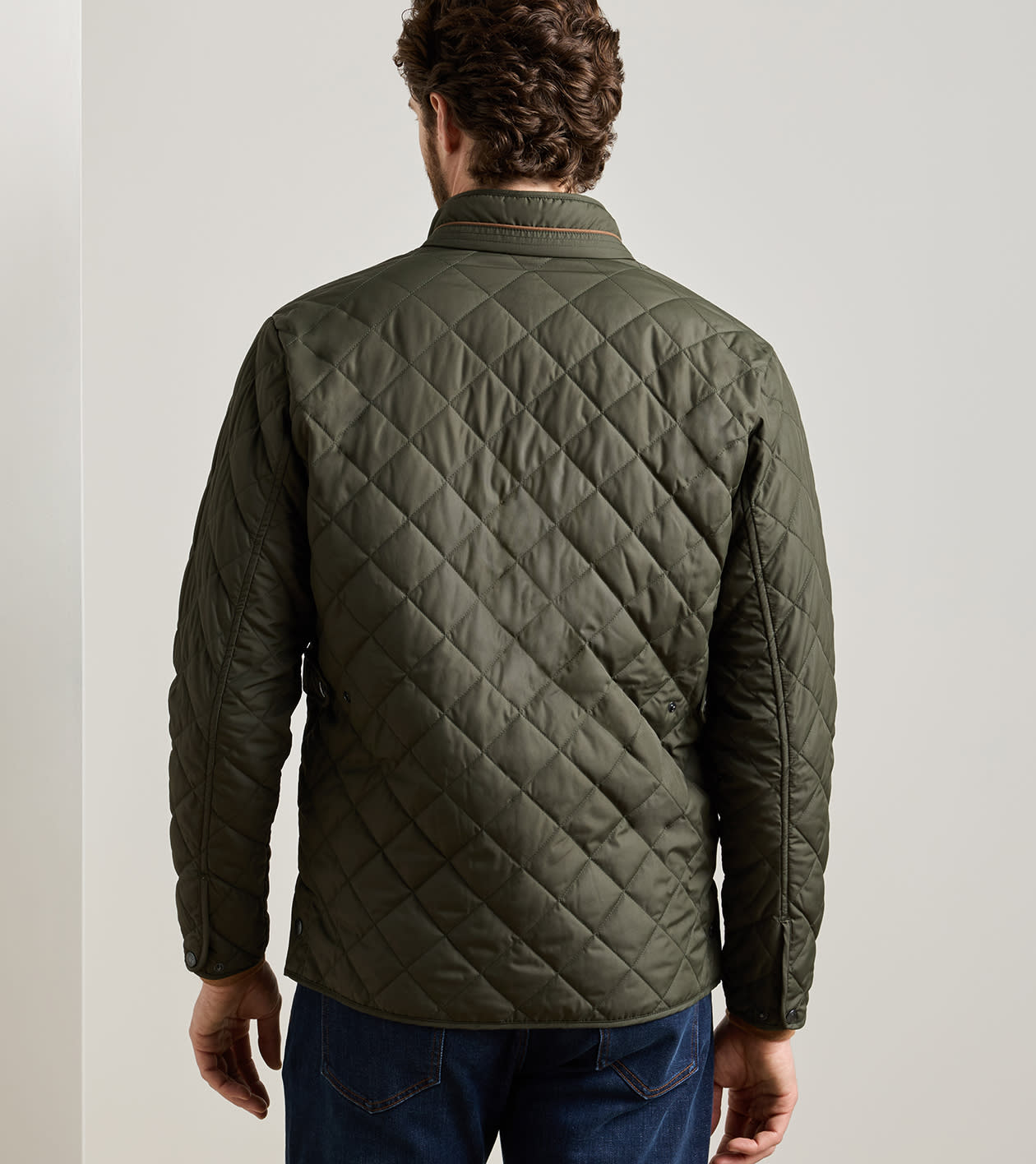 Suffolk Coat in Dark Olive - Alternate Image 2