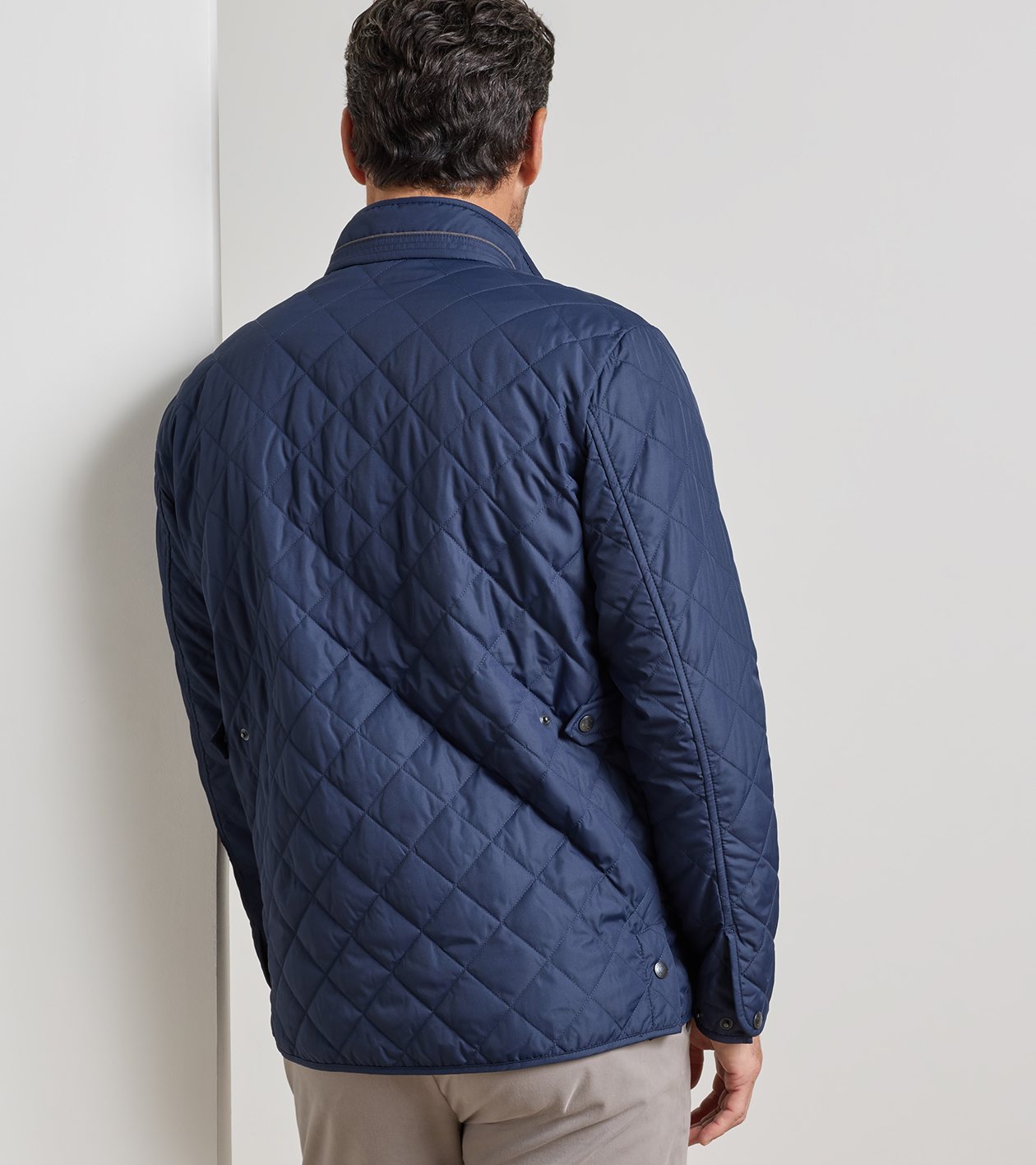 Suffolk Coat in Navy - Alternate Image 2