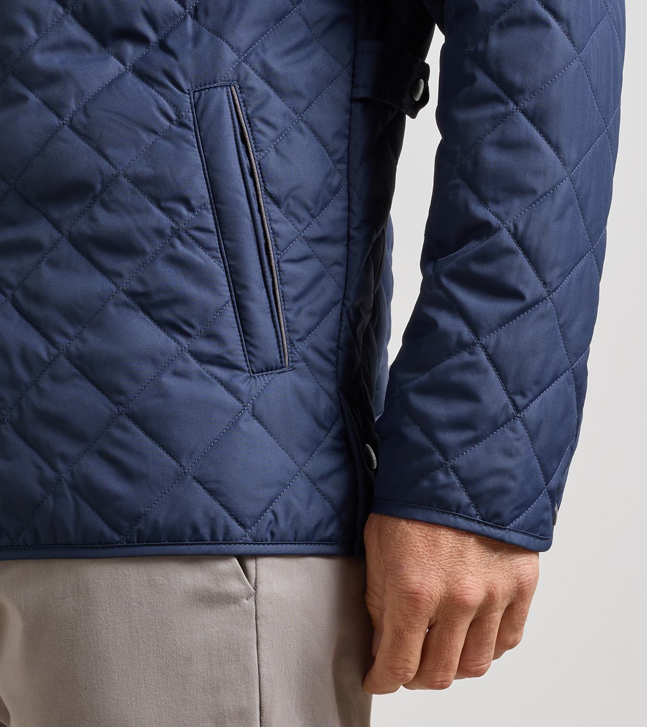 Suffolk Coat in Navy - Alternate Image 3