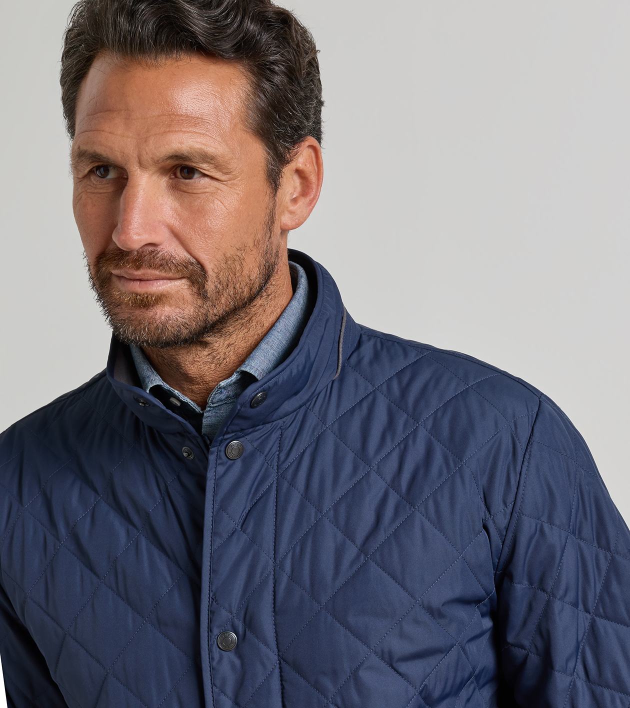 Suffolk Coat in Navy - Alternate Image 4