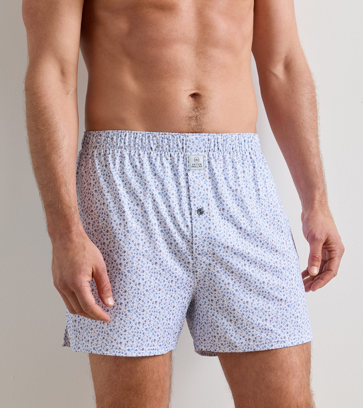 Ranch Water Performance Boxer Short in White - Alternate Image 1