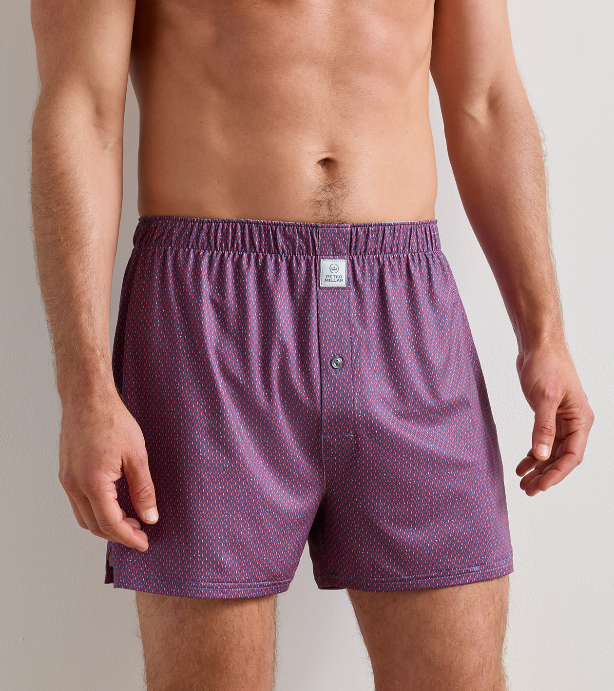 Lobster Boil Performance Boxer Short in BALI BLUE - Alternate Image 1
