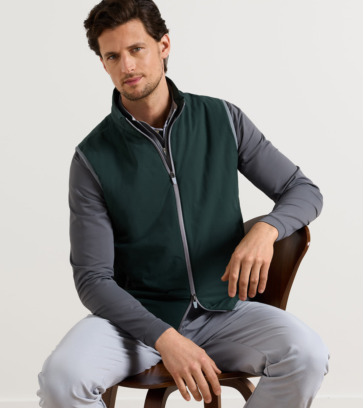 Ridge Gilet in PINE BROOK - Alternate Image 1