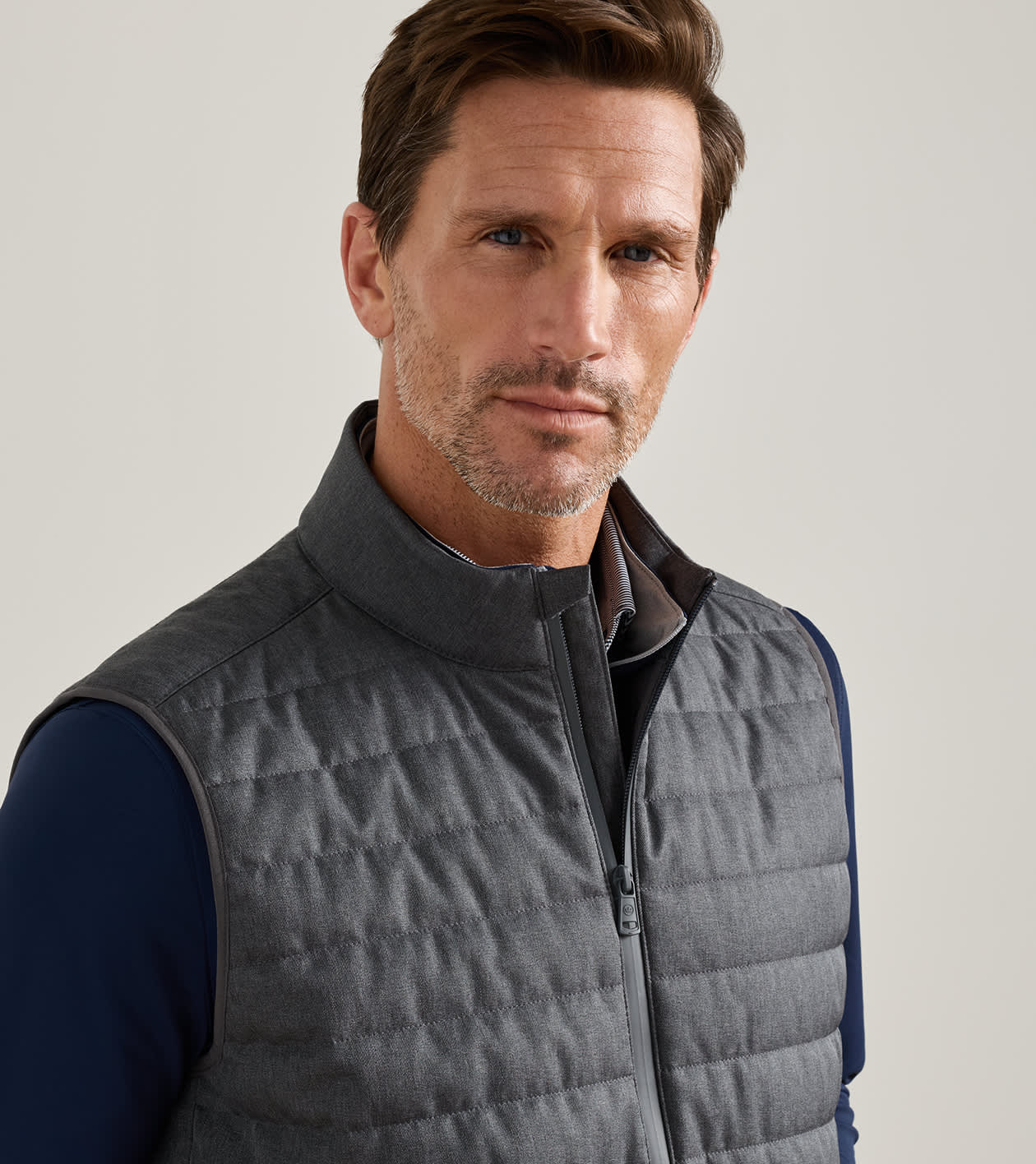 Parks Hybrid Vest in IRIDIUM - Alternate Image 5