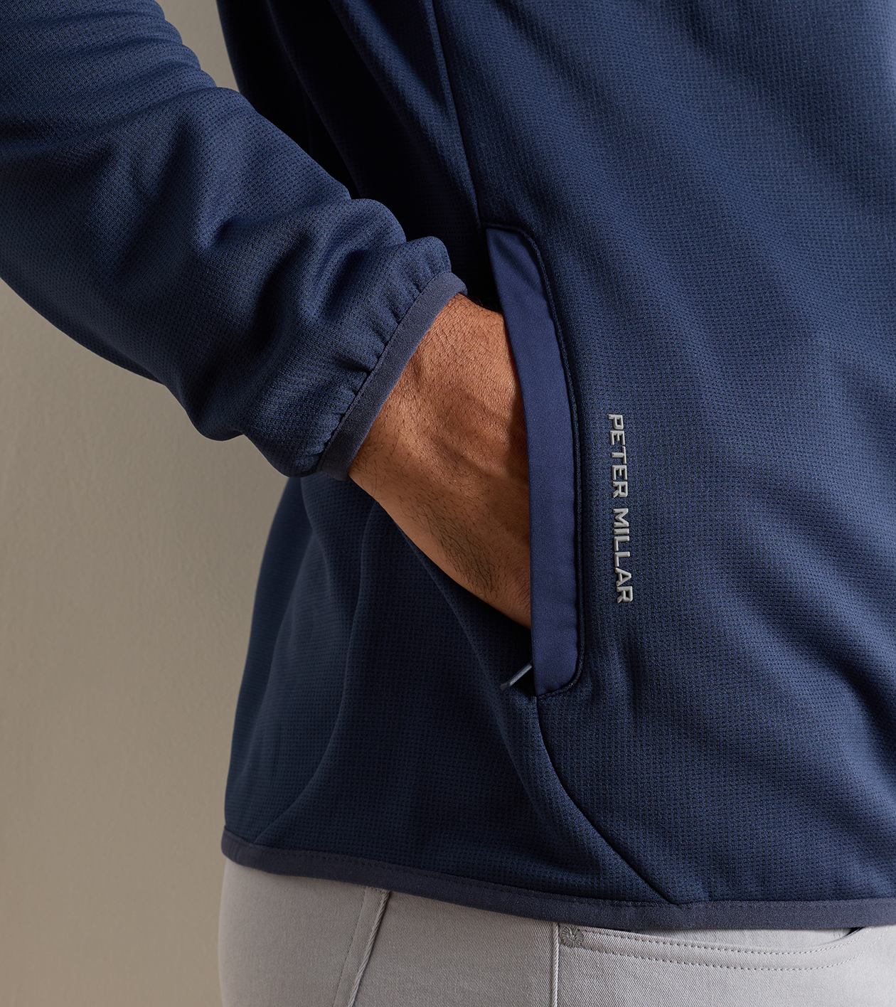 Vail Half-Zip in Navy - Alternate Image 3