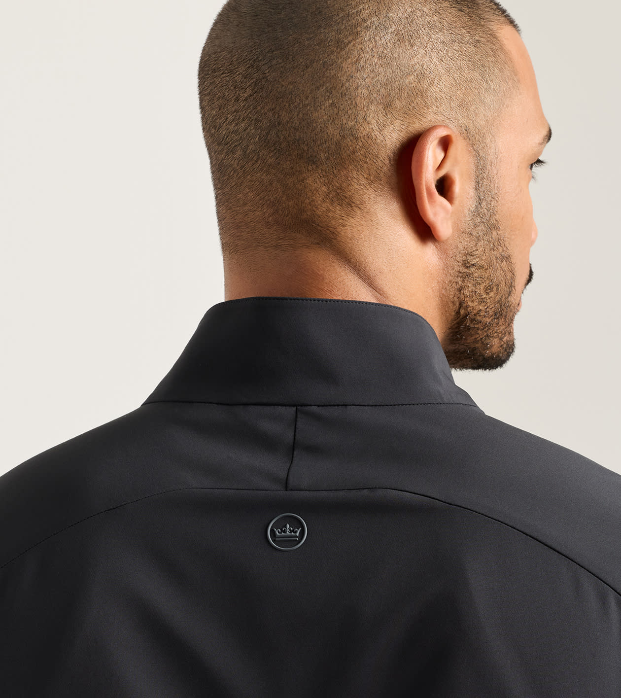 Gale Half-Zip in Black - Alternate Image 4