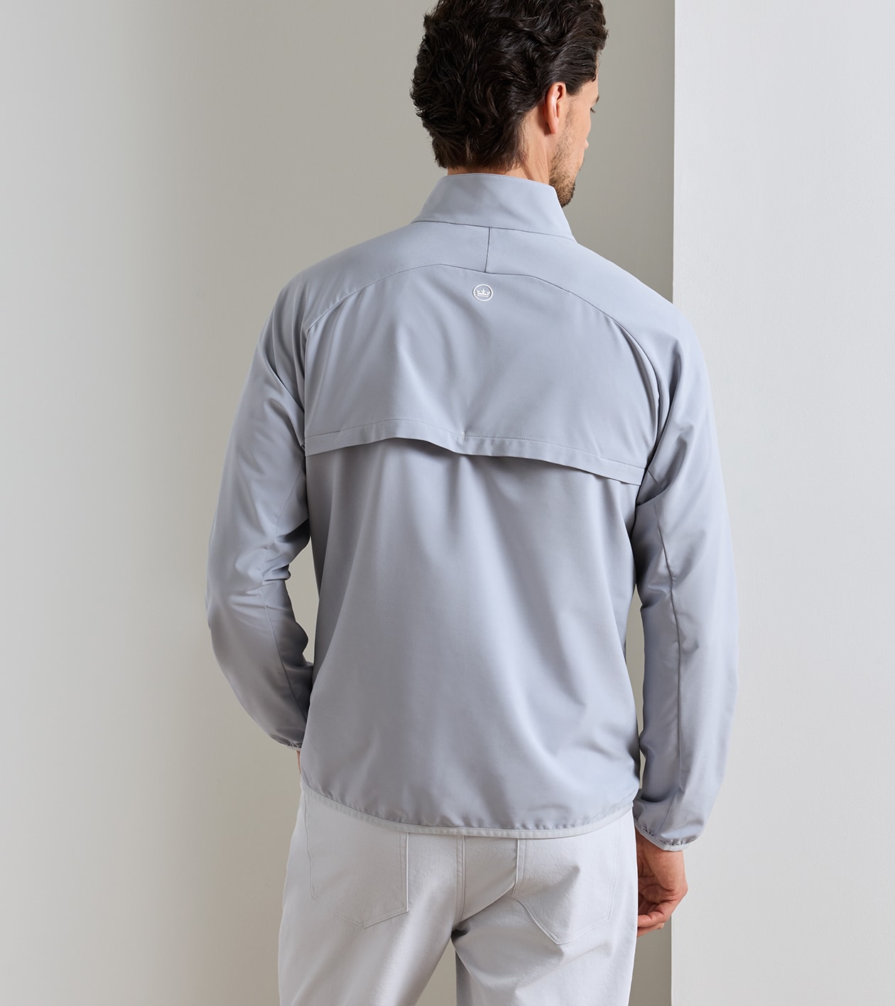 Gale Half-Zip in Gale Grey - Alternate Image 2