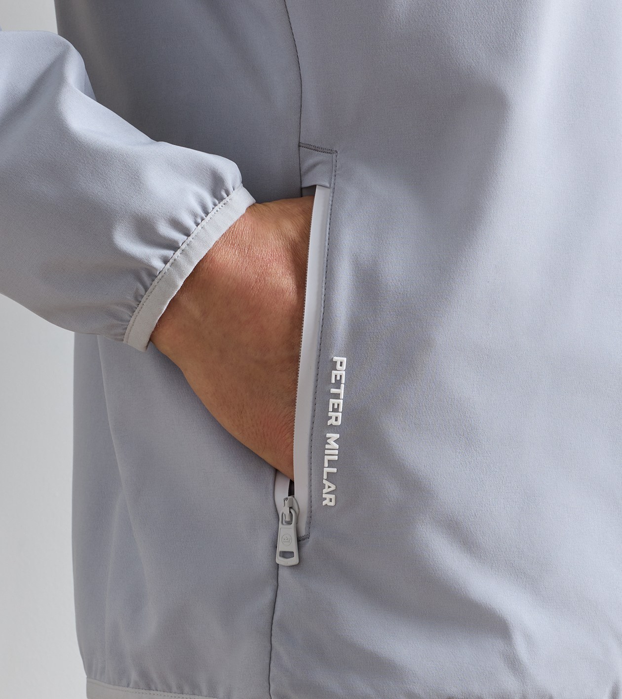 Gale Half-Zip in Gale Grey - Alternate Image 3