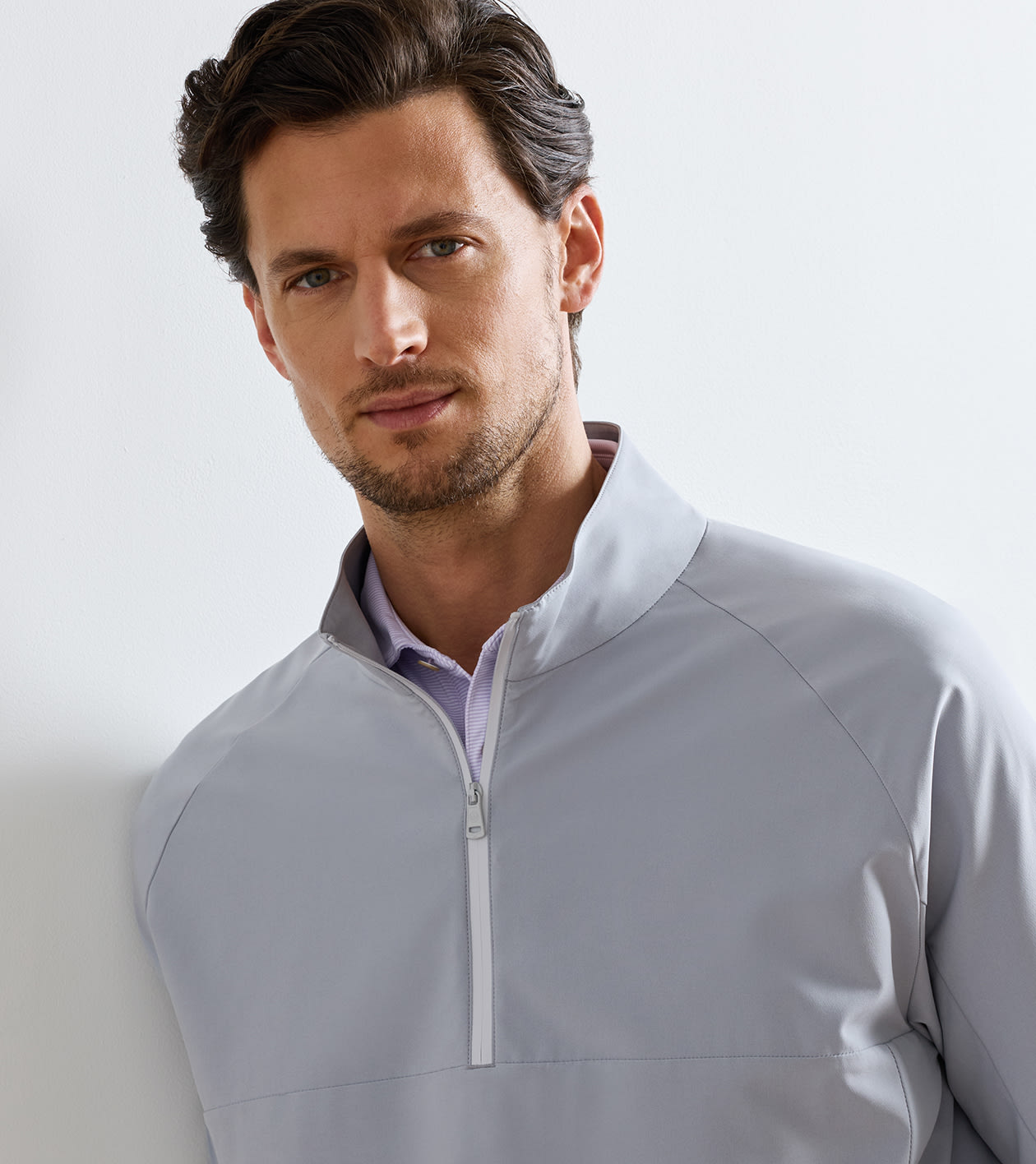 Gale Half-Zip in Gale Grey - Alternate Image 4