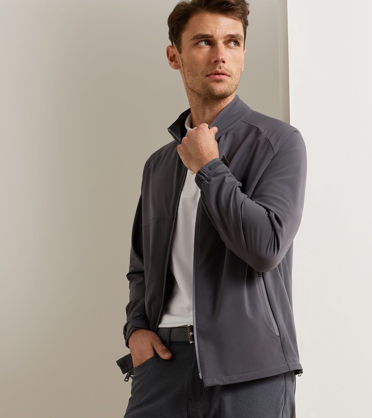 Gale Jacket in IRIDIUM - Alternate Image 1