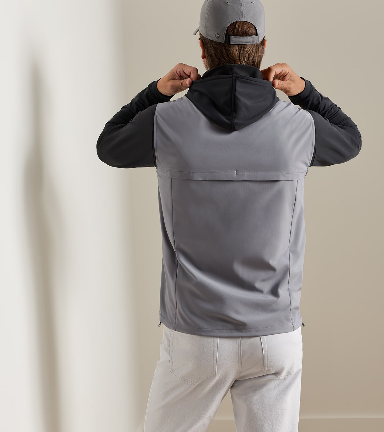 Gale Gilet in OSLO GREY - Alternate Image 2