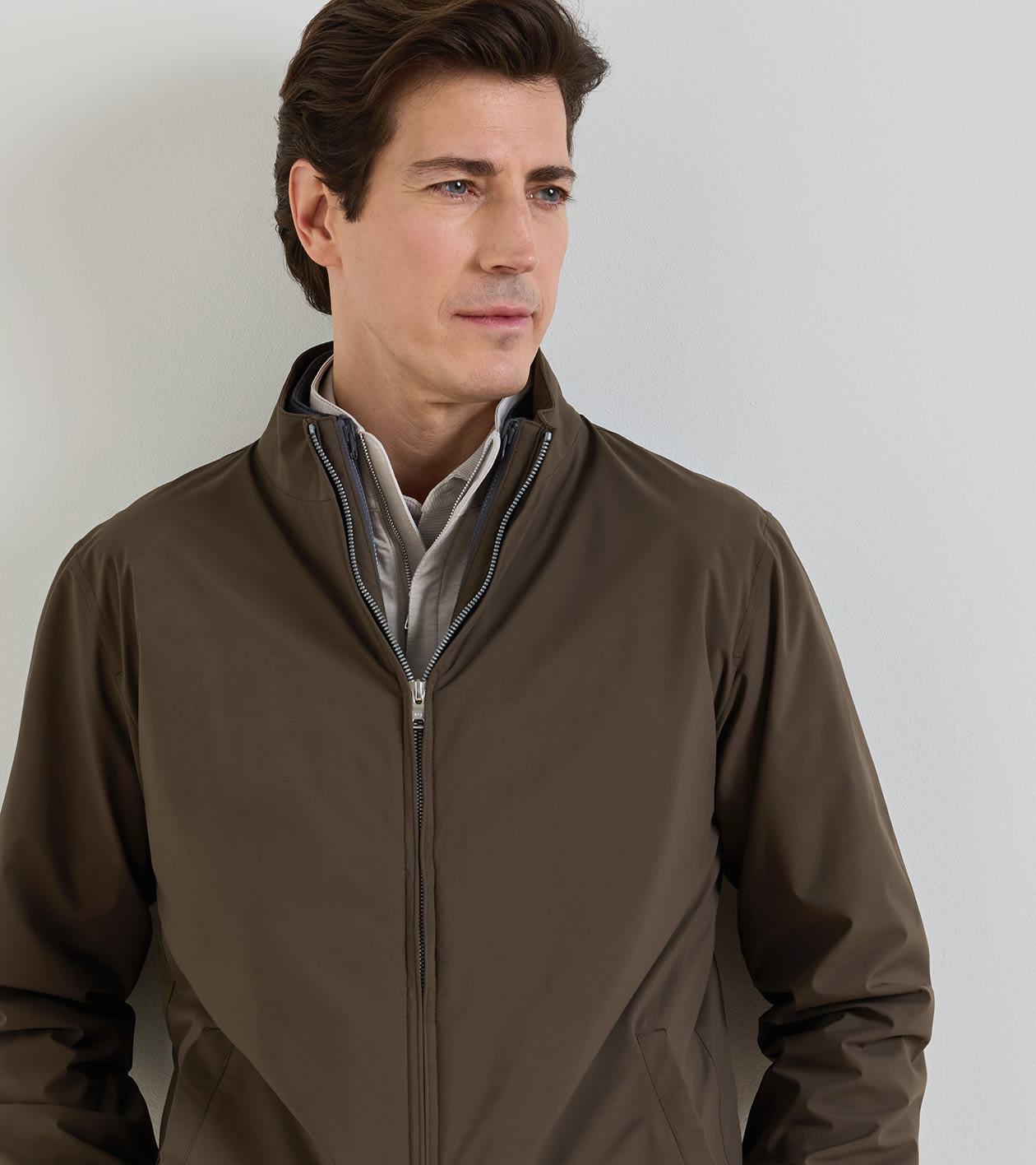 Ryder 3-In-1 Jacket in ASH BROWN - Alternate Image 5