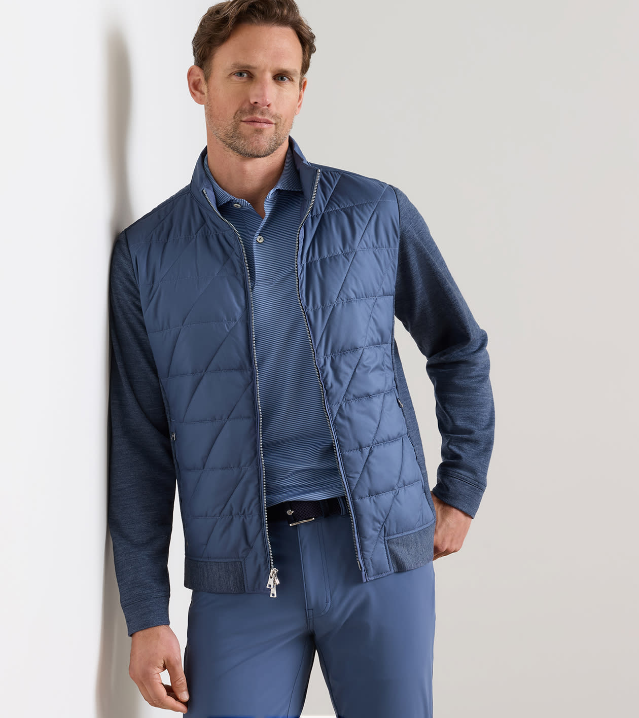 Walker Hybrid Jacket in CADET - Alternate Image 1