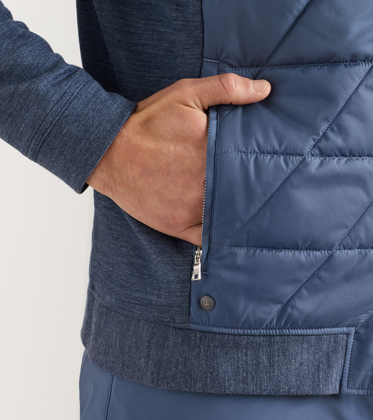 Walker Hybrid Jacket in CADET - Alternate Image 3