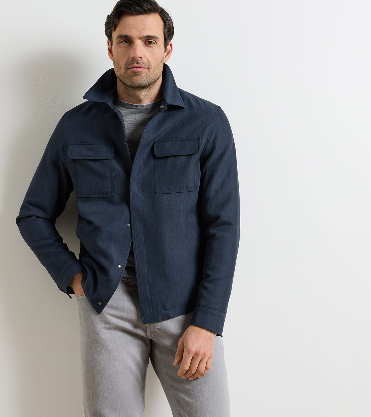 Ventura Shirt Jacket in PROVIDENCE BAY - Alternate Image 1
