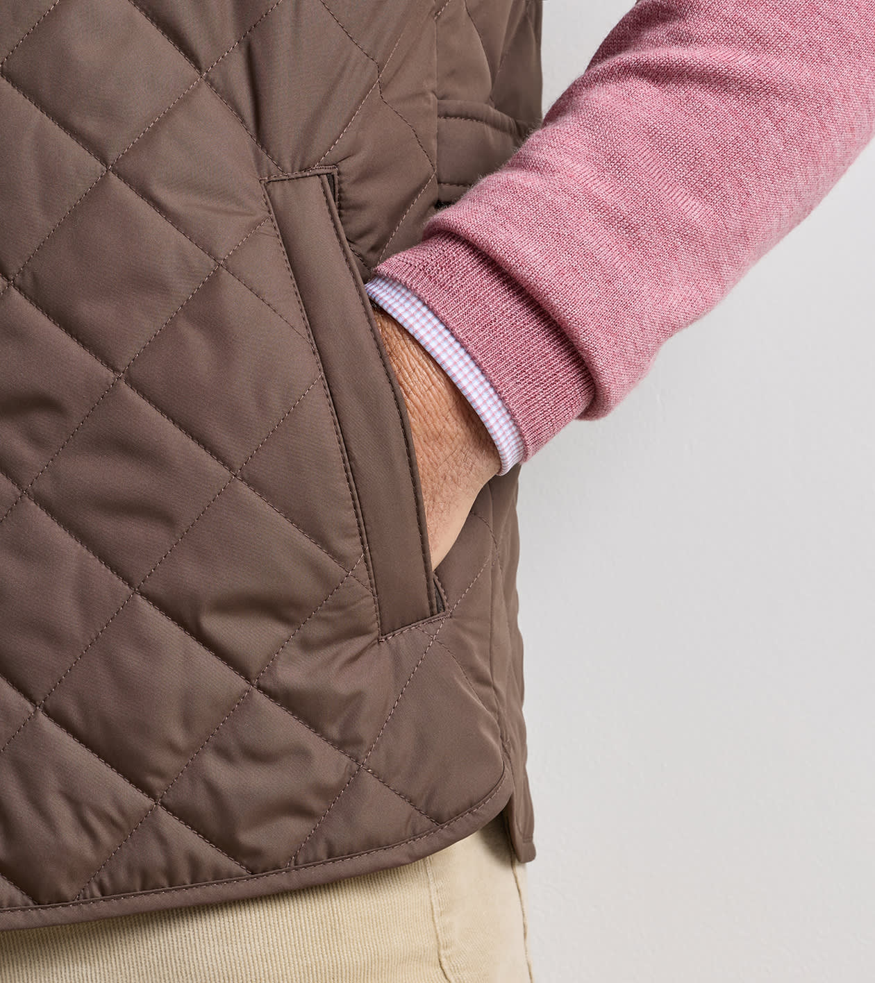 Essex Vest in FRENCH PRESS - Alternate Image 3