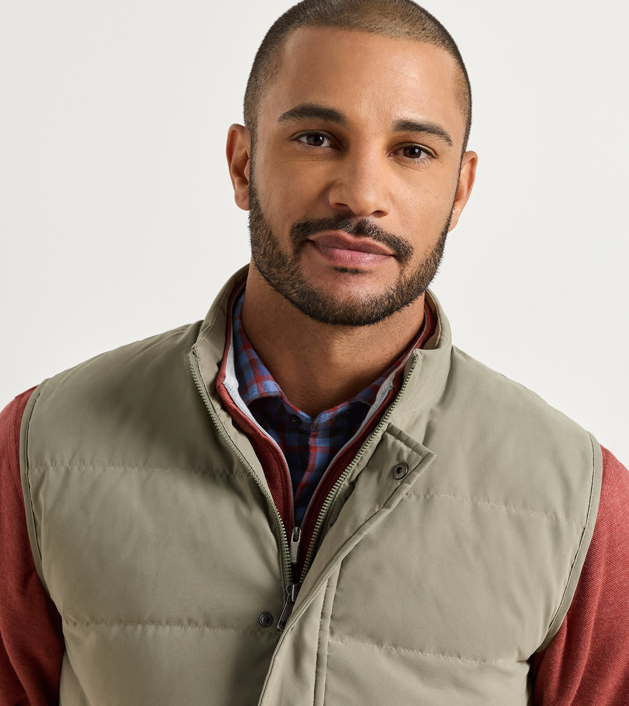 Bedford Quilted Vest in FATIGUE - Alternate Image 4