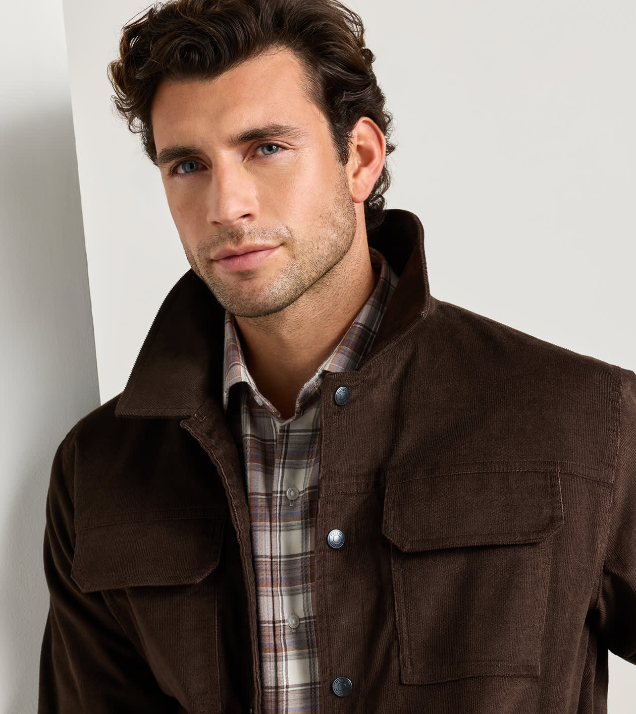 Camden Corduroy Jacket in FRENCH PRESS - Alternate Image 4