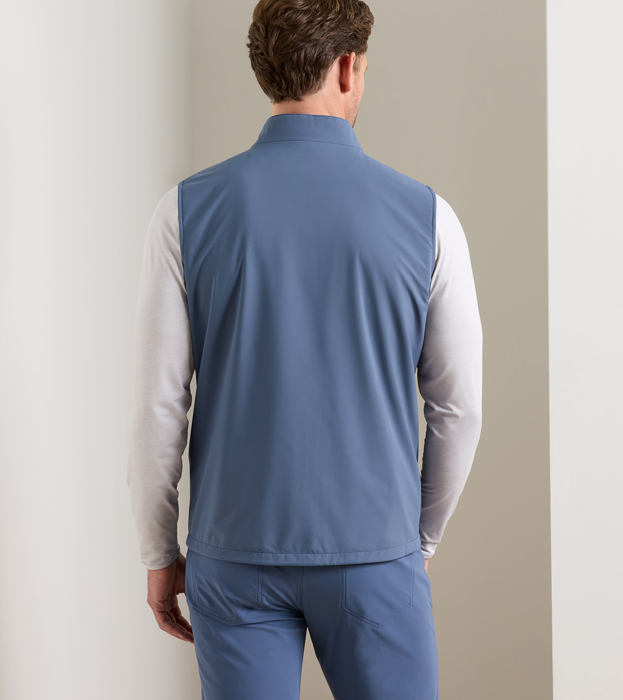 Ryder Reversible Gilet in CADET - Alternate Image 2