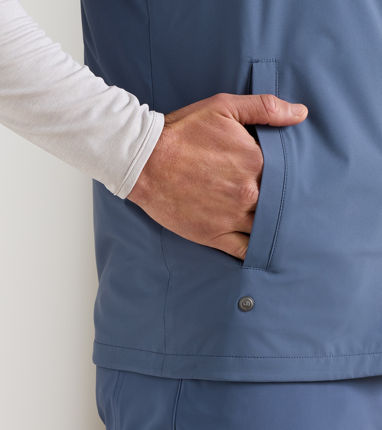 Ryder Reversible Gilet in CADET - Alternate Image 3