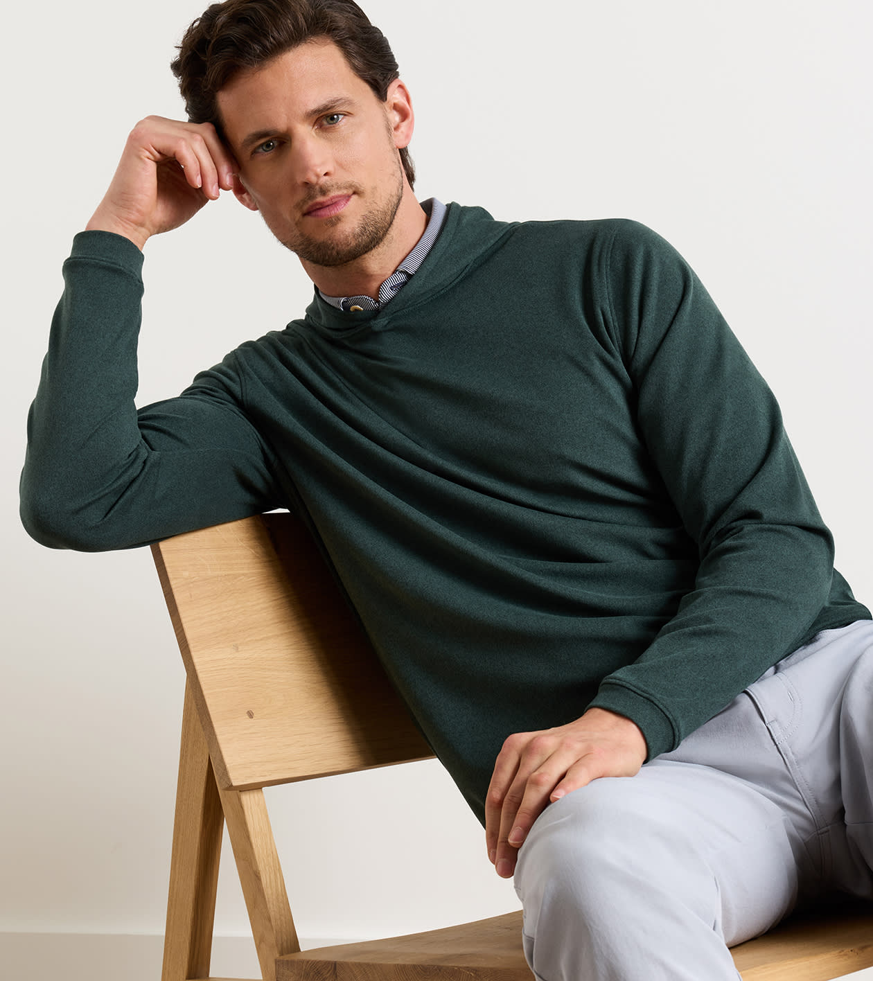 Ardent Air Performance Hoodie in PINE BROOK - Alternate Image 1