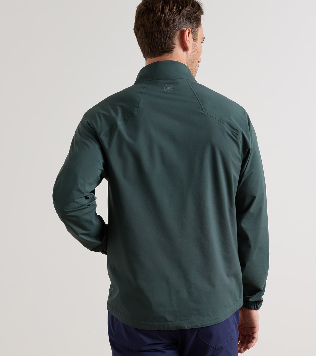 Shield Half-Zip Rain Shell in PINE BROOK - Alternate Image 2
