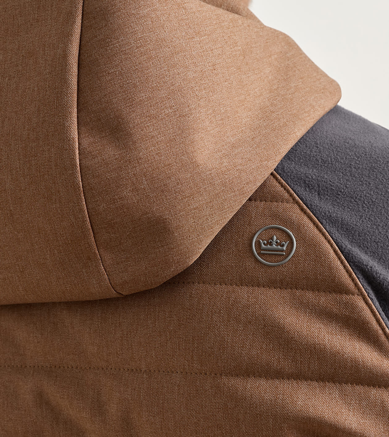 Parks Hybrid Hoodie Jacket in Dark Amber - Alternate Image 4