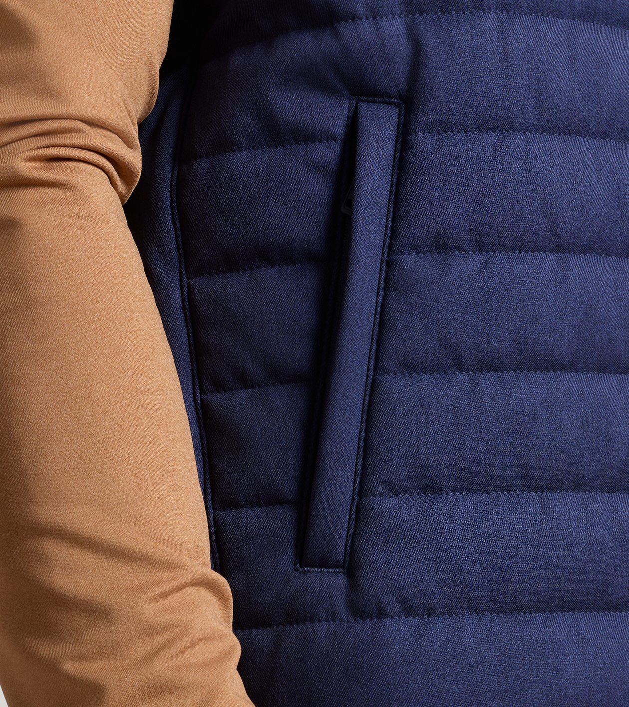 Parks Hybrid Vest in Navy - Alternate Image 3