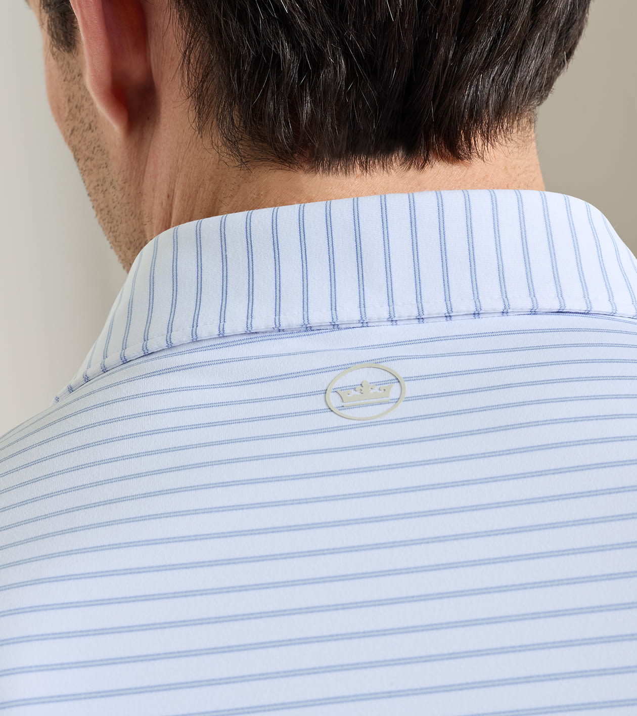Keynote Performance Jersey Polo in White - Alternate Image 3