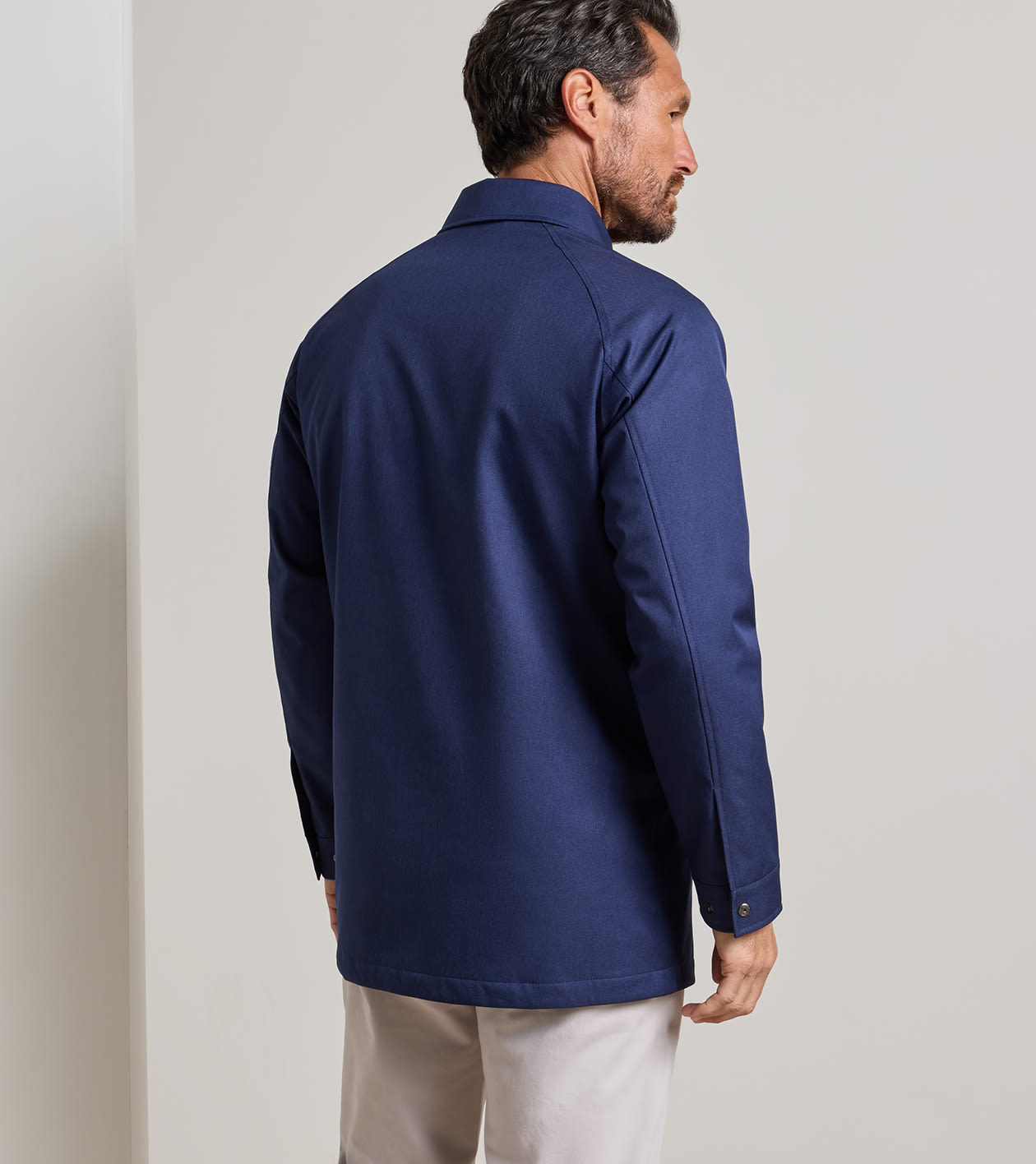 Maddox City Coat in Navy - Alternate Image 2