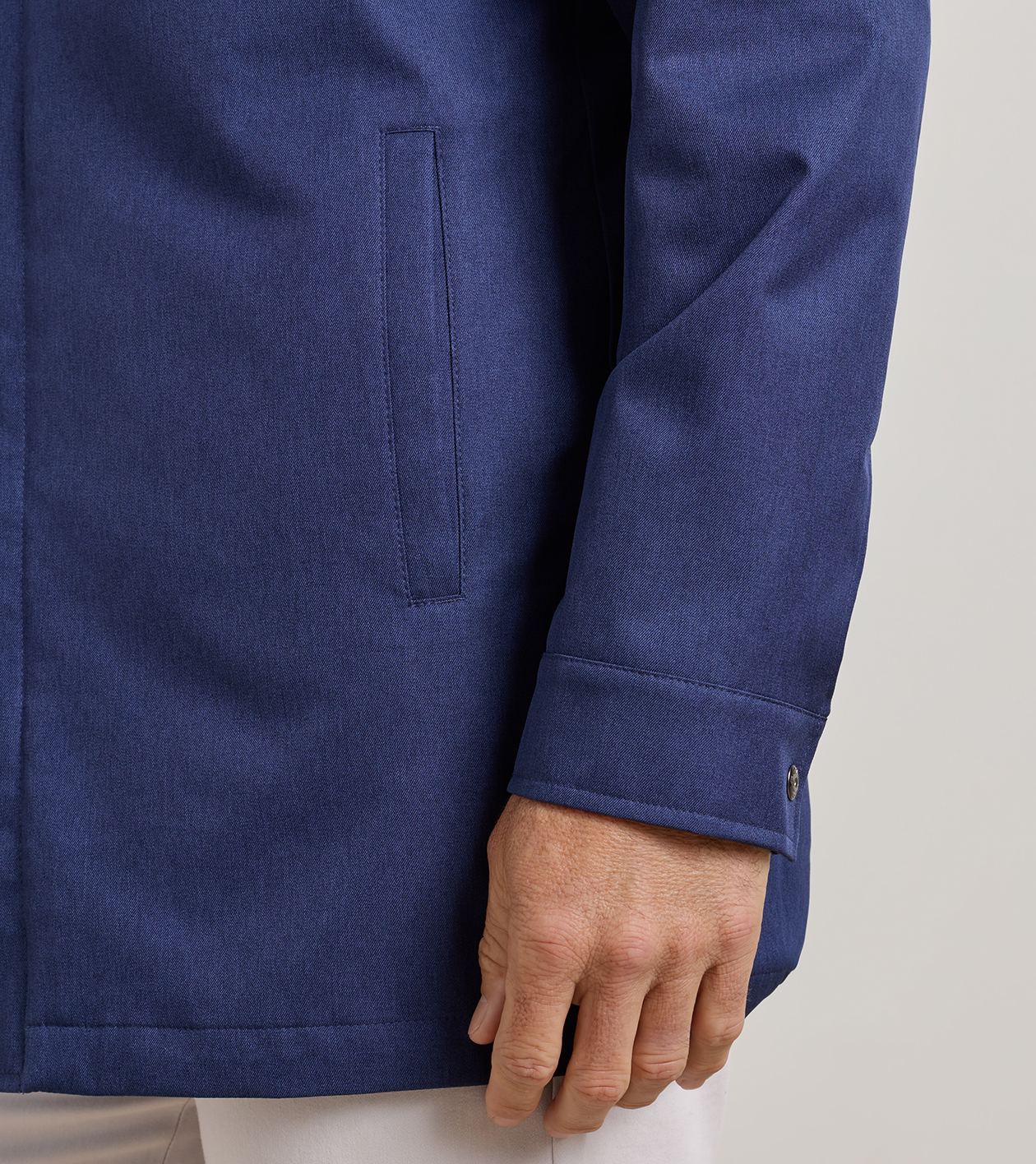 Maddox City Coat in Navy - Alternate Image 3