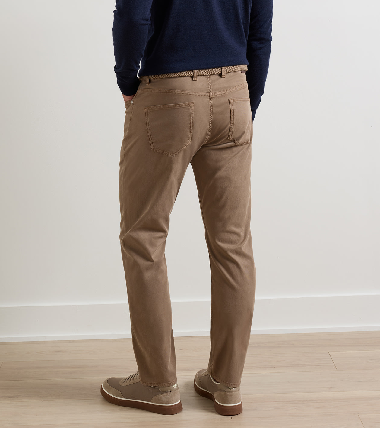 Wayfare Five-Pocket Trouser in Chestnut - Alternate Image 2