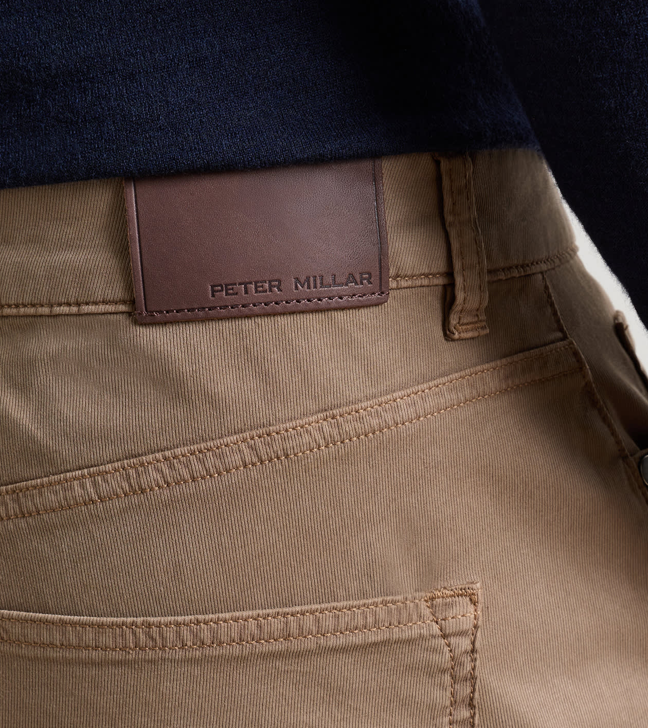 Wayfare Five-Pocket Trouser in Chestnut - Alternate Image 3